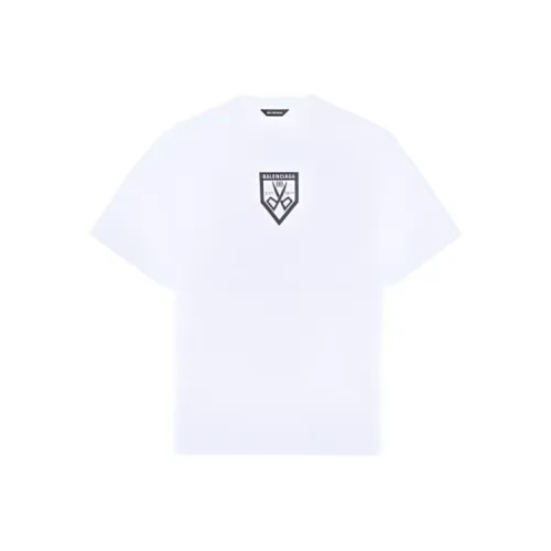 Balenciaga Белая Мужская T-рубашка
