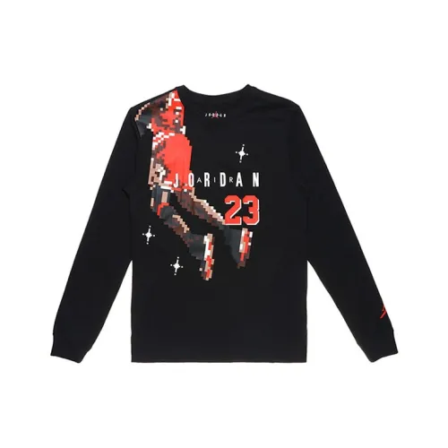 JORDAN Черные Мужские T-Рубашки