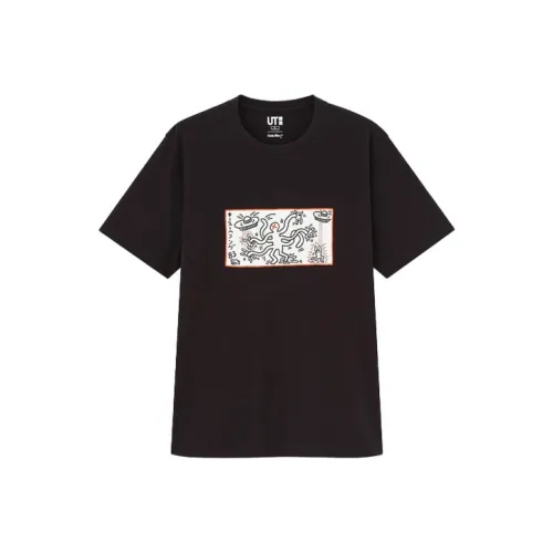 UNIQLO x Keith Haring x Токио T-рубашка унисекс черная