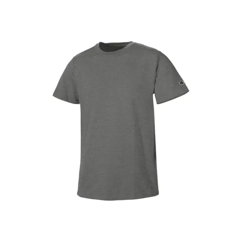Champion Straight Fit T-Shirt US Version Men's Dark Gray Чемпион Прямой крой T-Рубашка Версия США Мужской Темно-Серый