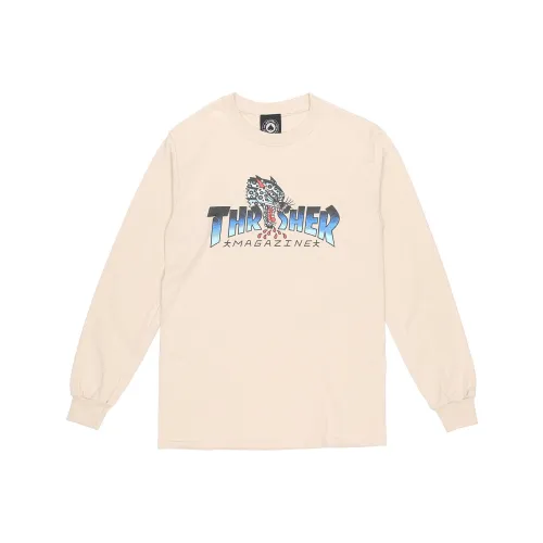 Thrasher T-Shirt US Version Unisex Sand