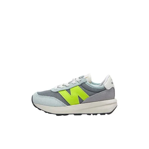 New Balance 370 Low Топ Детская Тренировочная Обувь Зеленая Малыш