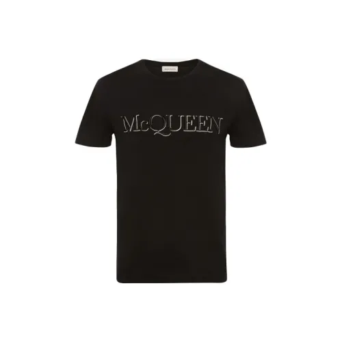 Alexander McQueen Рубашка Мужская Черная