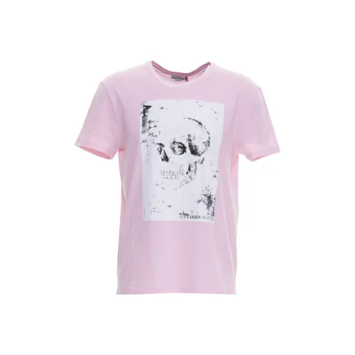Alexander McQueen Розовые Мужские T-Рубашки