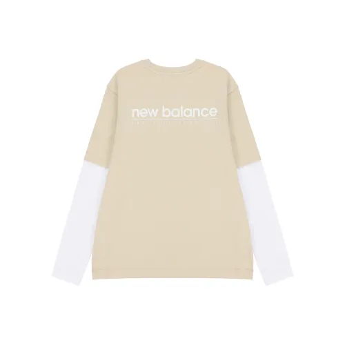 New Balance Contrasting Colors Абрикос Унисекс Футболка