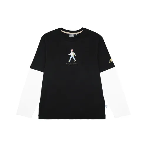 New Balance x ZERO PER ZERO Комплект в виде футболки с короткими рукавами унисекс черный