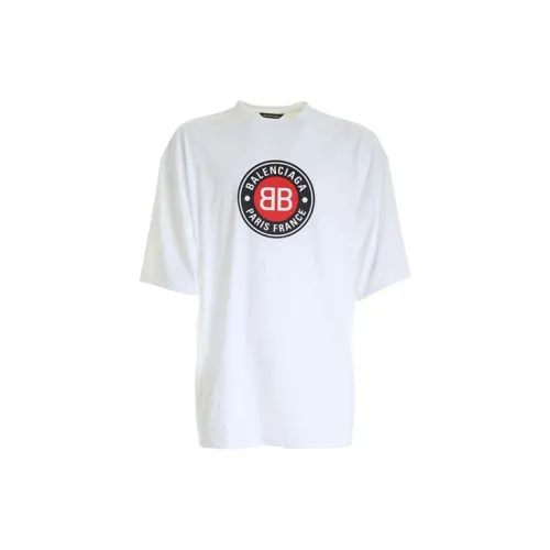 Balenciaga T-Shirt Loose Fit Men's White