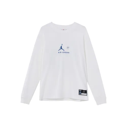 Джордан T Рубашка Азиатская версия Мужская Белая