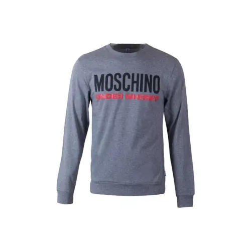 MOSCHINO Серые Мужские T-Рубашки