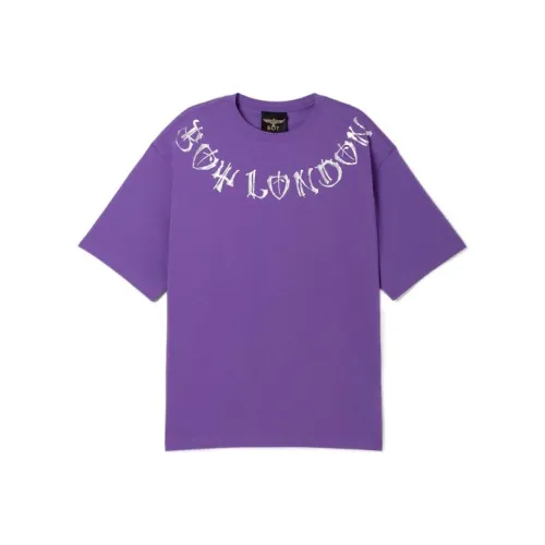 Boy London T-Shirt Мужской Фиолетовый