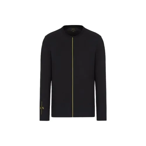 ARMANI EXCHANGE Мужские черные футболки