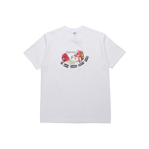 Supreme SS19 Унисекс Футболки