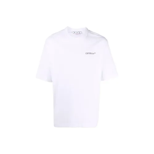Off Белый SS22 Белый Мужская T-Рубашка