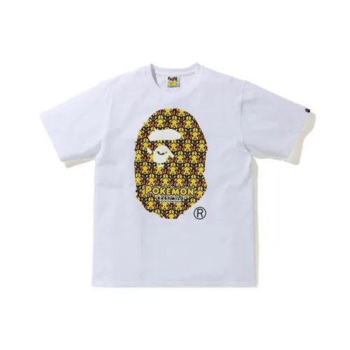A BATHING APE x Pokémon Коллаборация Ape Head Series T-рубашка Унисекс