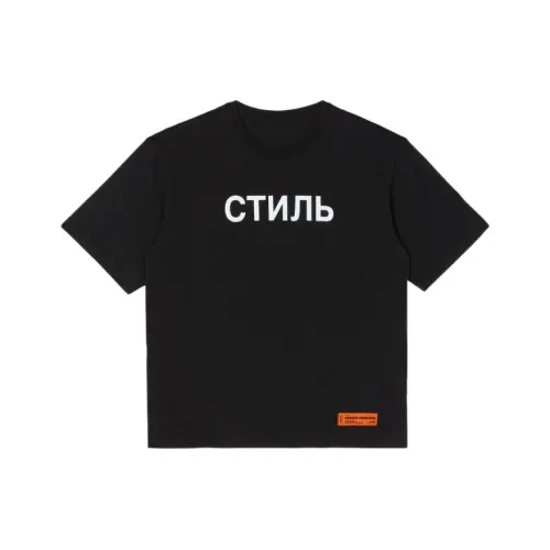 HERON PRESTON Черная Мужская Рубашка