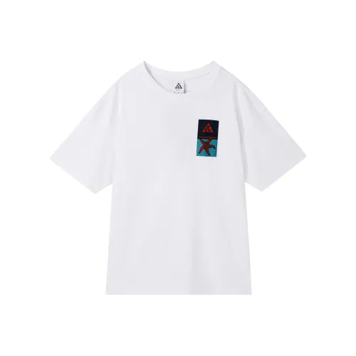 Nike Рукав с оборванным плечом T-рубашка Мужская Белая