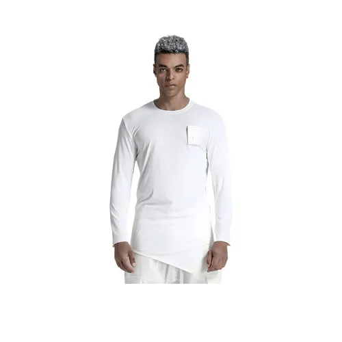 NORVINCY Комфортная и дышащая футболка с длинным рукавом отводящая пот эластичная унисекс