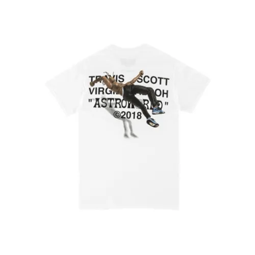 Travis Scott T-Shirt Унисекс Белый