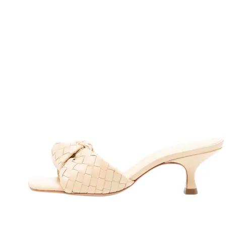 Schutz Слипоны Женские Бежевые