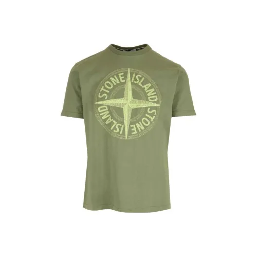 STONE ISLAND SS23 T-Shirt Мужской Зеленый