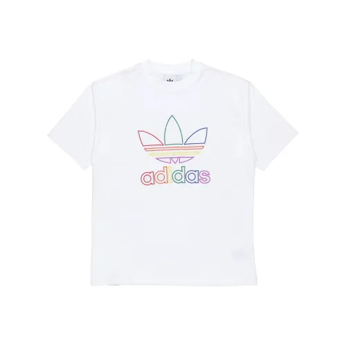 Adidas Originals Комплект с короткими рукавами T-Shirt Мужской Белый