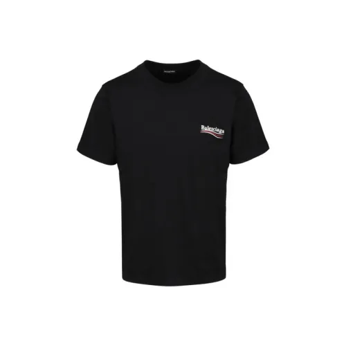 Balenciaga T-Shirt Regular Fit Men's Black