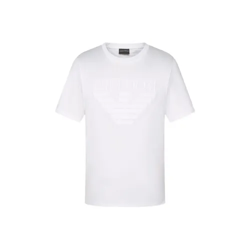 EMPORIO ARMANI Белые Мужские T-рубашки