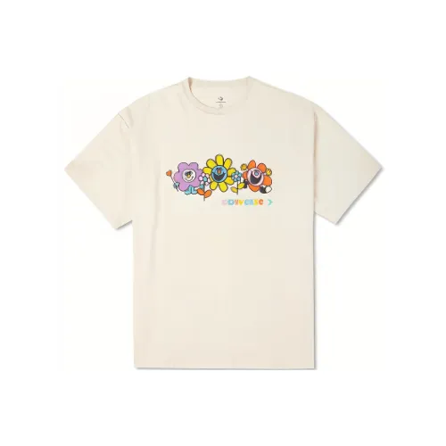 Конверс MUCH LOVE T-Shirt Унисекс Молочно-белый