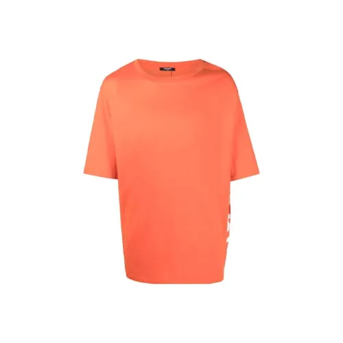 BALMAIN Orange Мужская T-рубашка