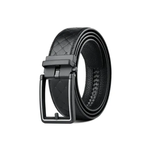 JEEP SPIRIT Ремни из коровьей кожи мужской черный кофейный ширина 3,5 см