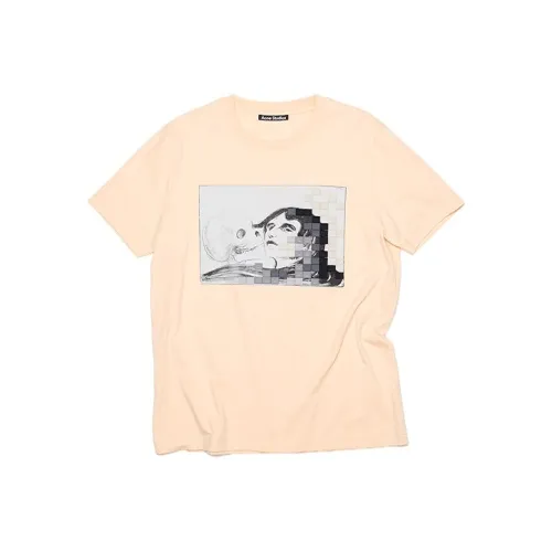 ACNE STUDIOS SS22 T-Shirt Унисекс Light Beige