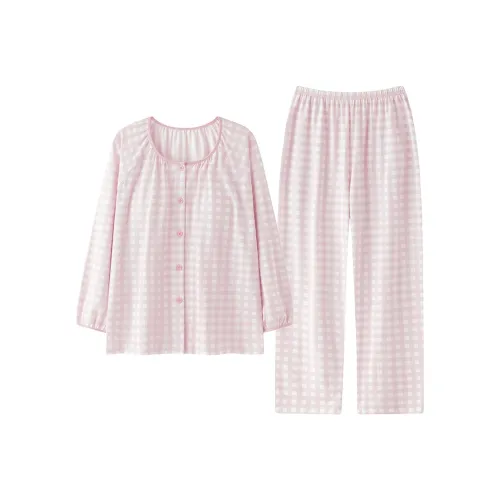 Пижамный комплект Cotton Gene женский светло-розовый