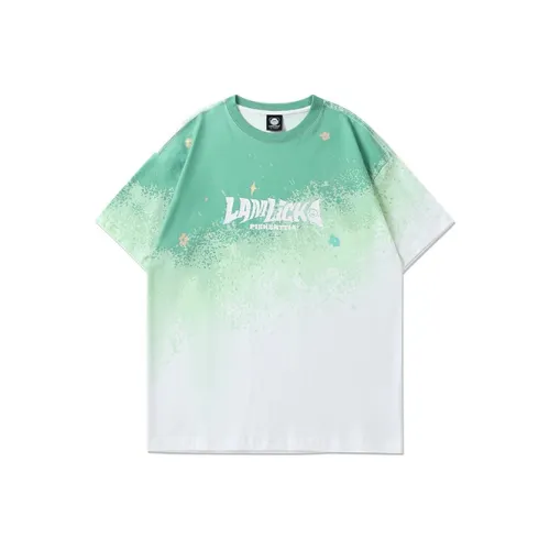 LAMLICKA Зеленая Унисекс Футболка