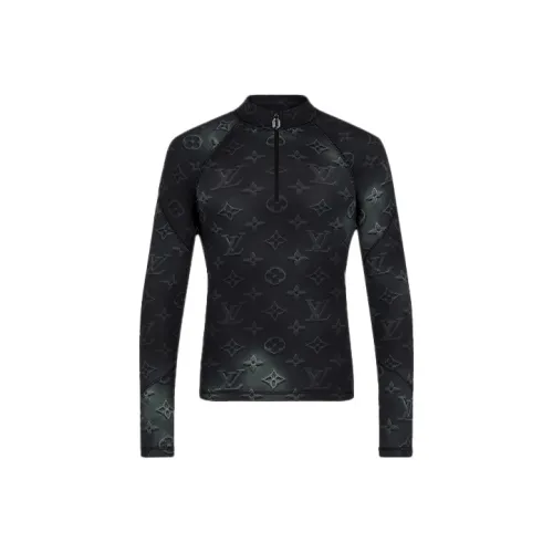 LOUIS VUITTON Новые ежеквартальные продукты LV Рубашка Мужская Черная