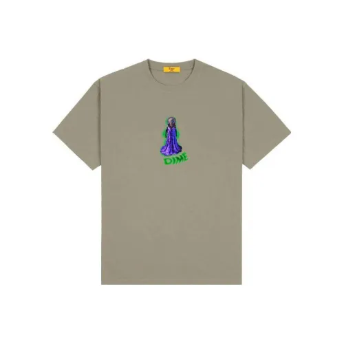 Dime Светло-янтарный Мужская T-рубашка