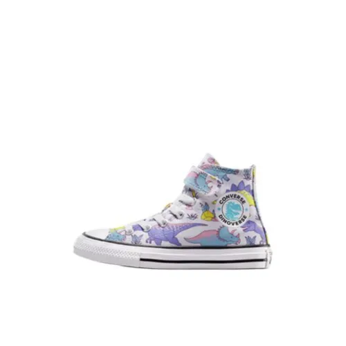 Converse Chuck Taylor All Star High Топ Kids Кеды Белый фиолетовый Желтый Детский
