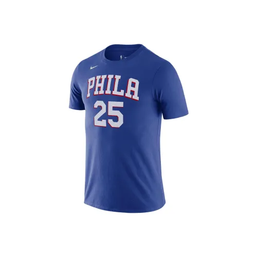 Nike Blue Men's T-Shirts Найк Синий Мужские Футболки