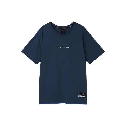 Jordan x Fragment Design T-Shirt Мужской Синий