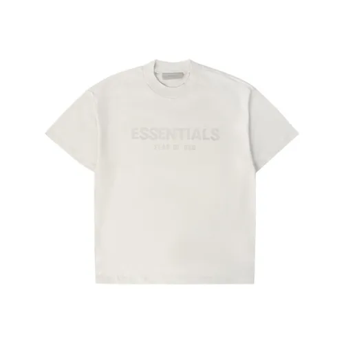 Fear Of God Essentials T-Shirt Унисекс Серый Бежевый