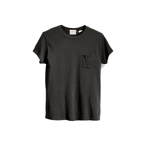 Levis Мужские Черные T-Рубашки