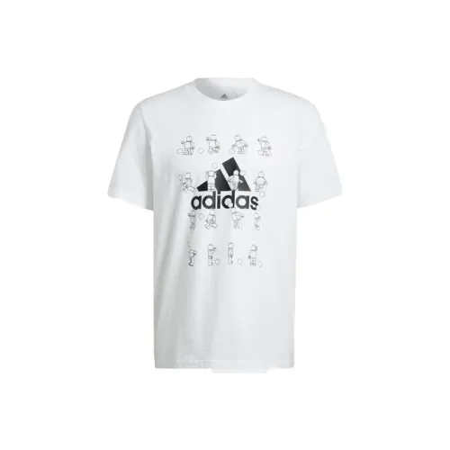 Adidas Белая Мужская Футболка