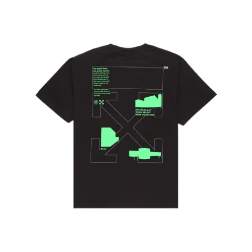 Off Белый SS20 Мужские T-рубашки