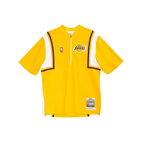 MITCHELL NESS T-Shirt Мужской Желтый