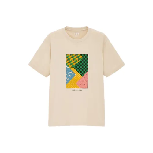 UNIQLO T-Shirt Unisex Light Beige