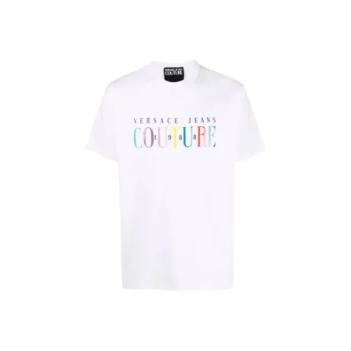 VERSACE JEANS COUTURE SS22 T-Shirt Мужской Белый