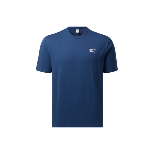 Reebok Синий Унисекс Футболка