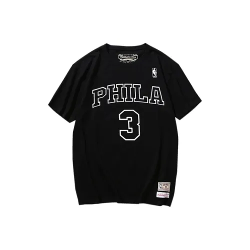 MITCHELL NESS T-Shirt Унисекс Черный