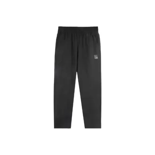 XTEP Sports Life Collection Вязаные тренировочные брюки мужские глубокий черный