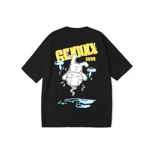 GENANX Прямой крой длина рукава (размер в длину) рубашка с рукавами унисекс