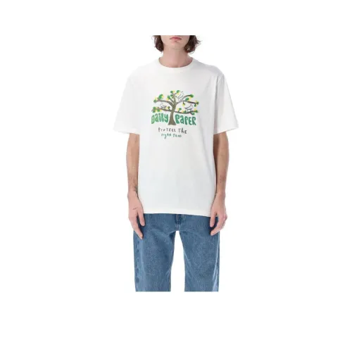 Daily Paper Белая Мужская T-Рубашка